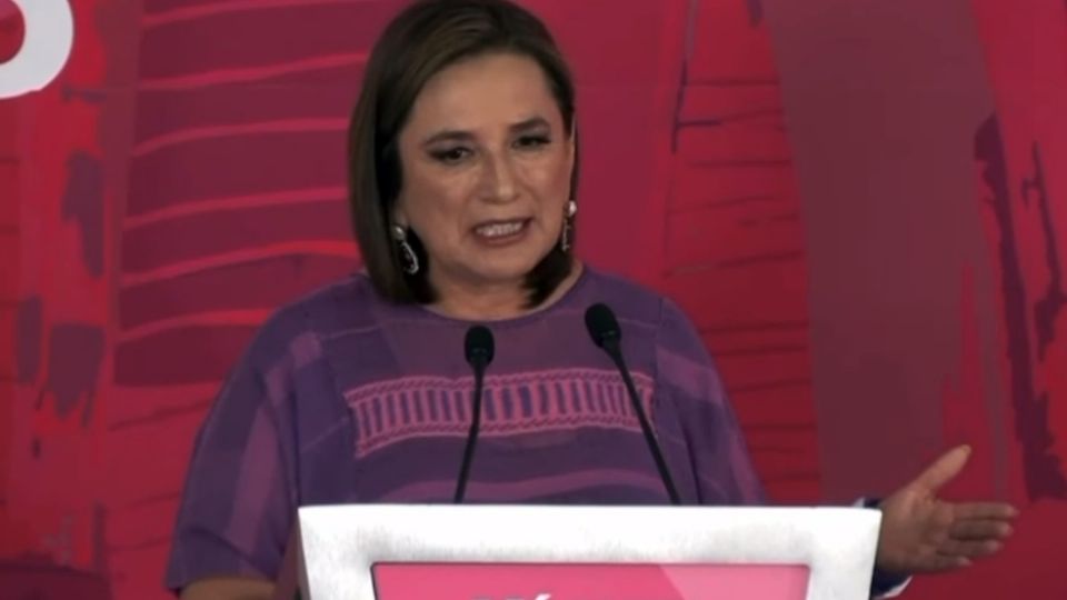 Xóchitl Gálvez, candidata a la presidencia de la República.