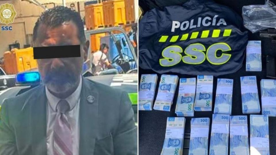 Arrestan a hombre con 700 mil pesos en efectivo en Lomas de Chapultepec; es el tercero en menos de un mes