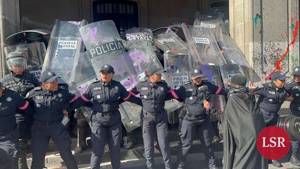 19 policías lesionados y 10 civiles, saldo de 8M en Toluca