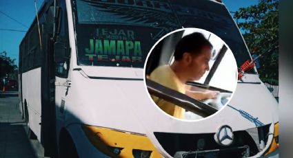 Chofer de camión Jamapa amenazó a joven tras pagar boleto de estudiante