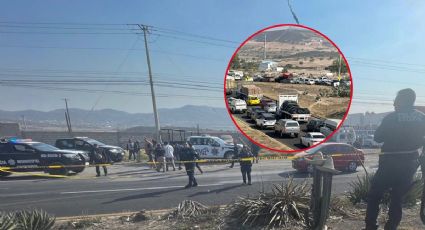 Muere hombre atropellado en la México-Laredo; tráfico a la altura de San Agustín Tlaxiaca
