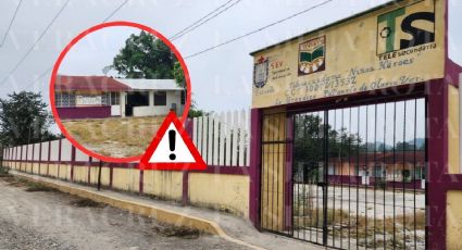 Roban Telesecundaria de Papantla; se llevaron herramientas y material didáctico