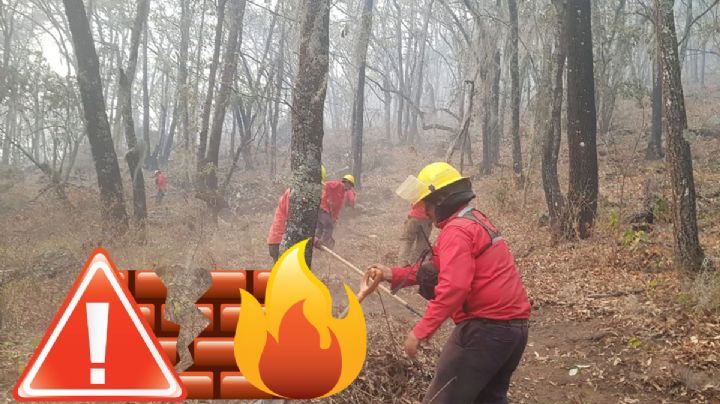 A 8 días del incendio en Nicolás Flores, controlado a 100 por ciento