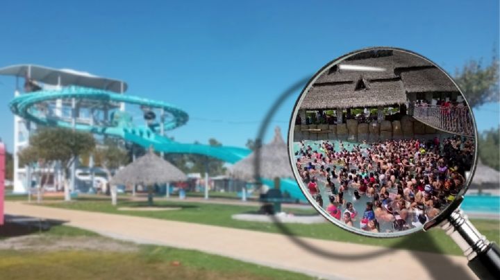 Turistas nadan en “caldo humano” en balnearios de Hidalgo; así las imágenes | VIDEO