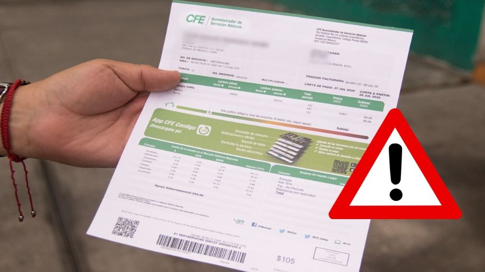 En la actualidad los recibos de la luz de la CFE cuentan con dos fechas clave: fecha de límite de pago y fecha de corte, es decir, al día siguiente de cumplirse estas fechas y de no pagar se cortará la luz. 