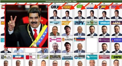 Elecciones en Venezuela: Maduro ocupa 13 lugares en boleta electoral