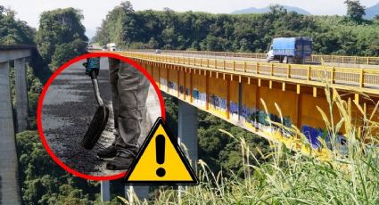 Tráfico en Veracruz: Reanudan trabajos en Puente Metlac y reportan 4 km de fila