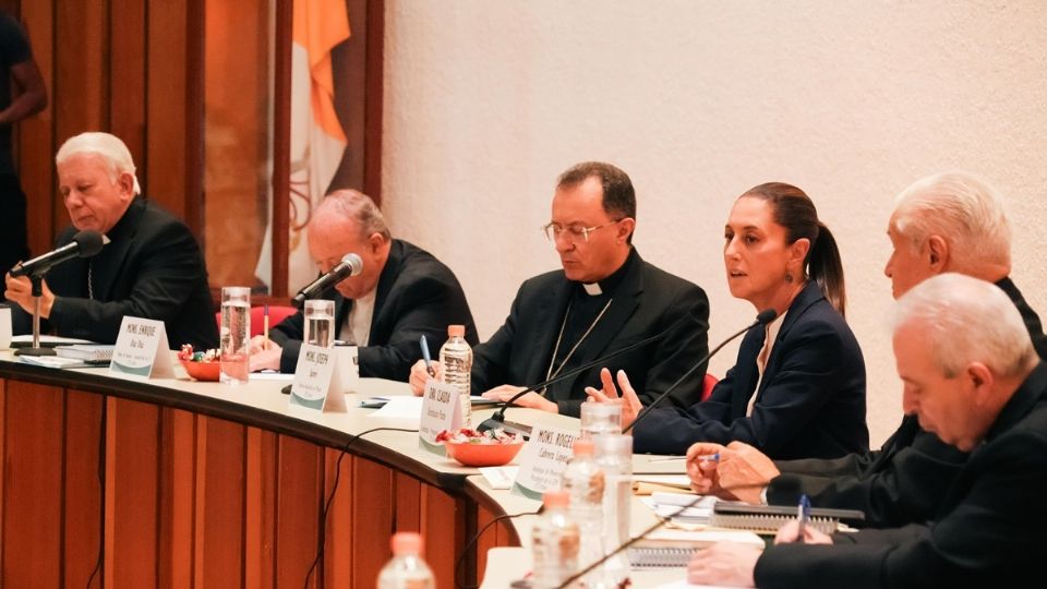 Este el segundo encuentro de la candidata presidencial de Morena con integrantes de la iglesia católica