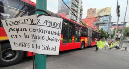 Agua contaminada en Benito Juárez: Sacmex niega los resultados de las pruebas y recomienda 8 videos para "informarse"