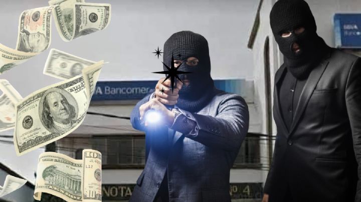 A punta de pistola, roban 350,000 pesos a cliente en banco de Tizayuca