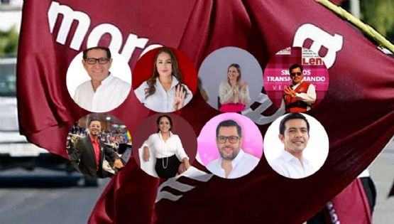 8 aspirantes desterrados de las candidaturas de la 4T para las elecciones 2024 en Veracruz