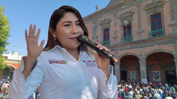 Regresa Araceli Beltrán a su cargo como alcaldesa en Ixmiquilpan