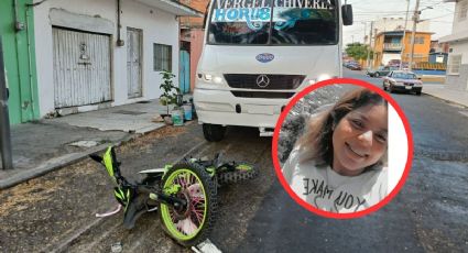 Camión Vergel atropella y mata a joven que viajaba en moto en Veracruz