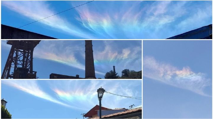 Captan extraño fenómeno en el cielo de Real del Monte; así se veía | FOTOS