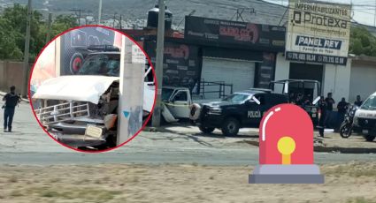 Muere mujer al chocar camioneta contra poste y muro en la Pachuca-Tulancingo