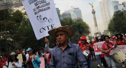 CNTE colapsa la CDMX y Chiapas en presión para conseguir aumento salarial