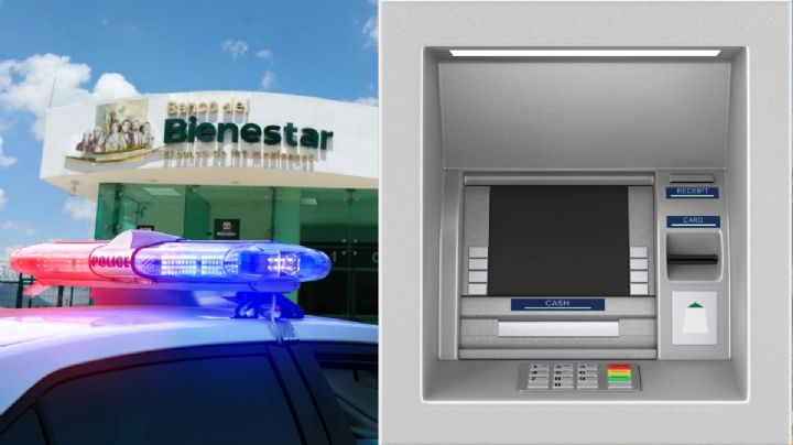 Banco del Bienestar Hidalgo: robo a cajero, persecución y balacera