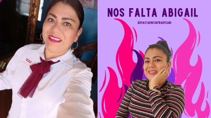 Un mes desaparecida la maestra Abigail: privada de la libertad en Actopan, camino a dar clases