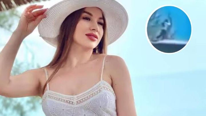 Aterrador video del momento en el que la influencer Inessa Polenko cae de un acantilado por una selfie
