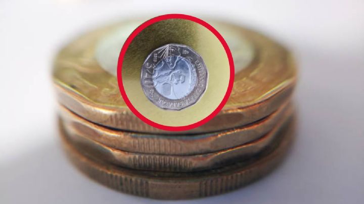 Así es la moneda de 20 que tiene forma de dodecágono; se vende en 1,000,000 de pesos