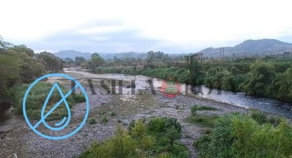 Río Necaxa: Desaparece más de la mitad de su afluente en Espinal, Veracruz