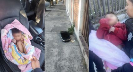 Niño es abandonado dentro de maleta en Puebla; lo salvan y descubren huellas de violencia