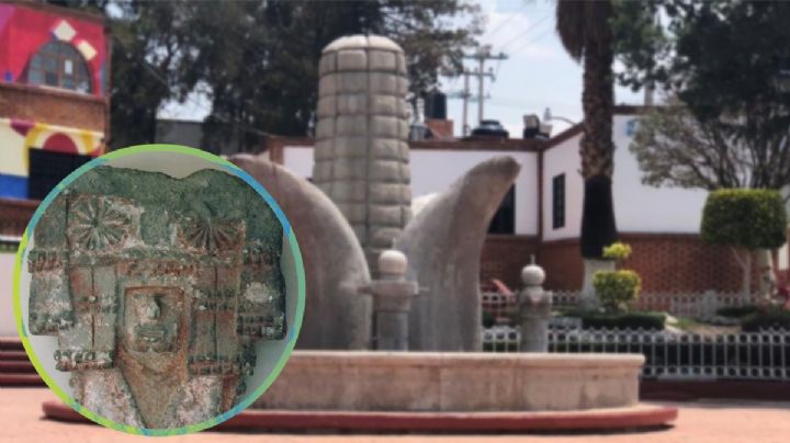 La icónica fuente en Mineral de la Reforma construida por el hallazgo de una diosa mexica