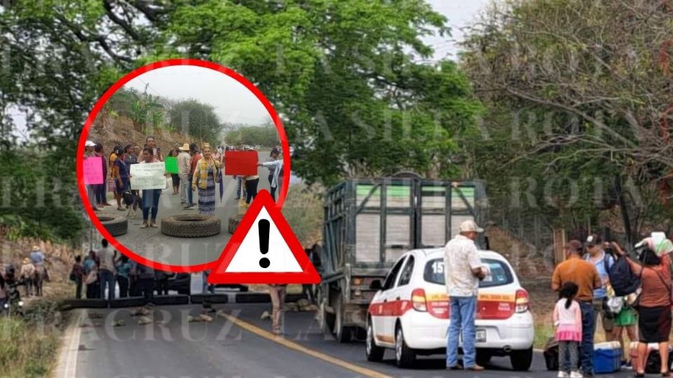 Por segundo día, pobladores bloquean carretera de Tepetzintla; esto reclaman