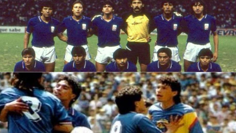 Así la alineación de Cruz Azul en la final contra el América de la temporada 1988-1989