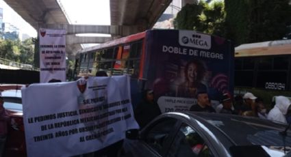 Caos en Periférico Sur ¿por qué trabajadores de Pemex protestan este 17 abril?