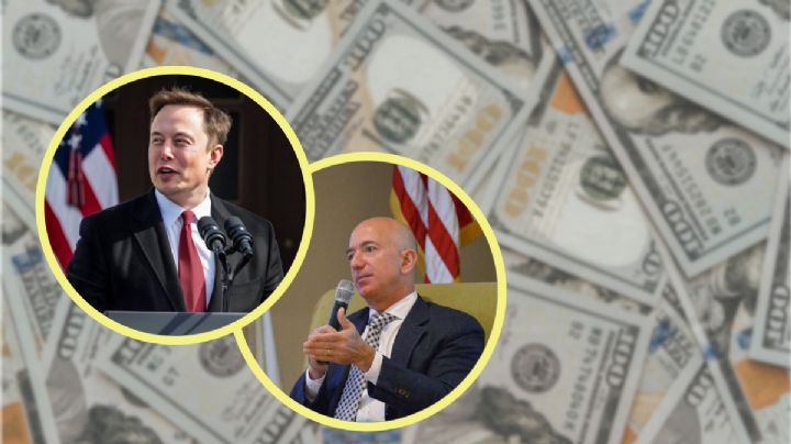 Elon Musk o Jeff Bezos: estas son sus fortunas, ¿quién es más millonario?