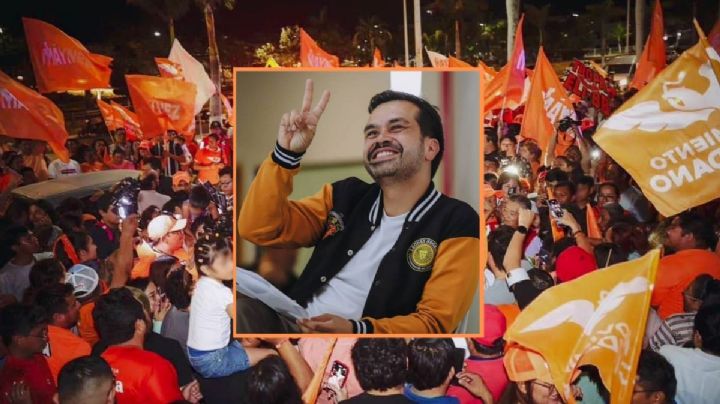 Máynez en Veracruz por primera vez como candidato de Movimiento Ciudadano; esto se sabe