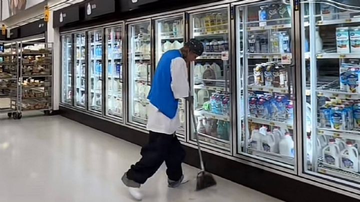 Captan a Santa Fe Klan barriendo pisos después de su concierto en Coachella ¿qué le pasó?