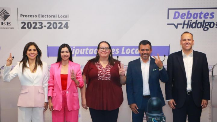 Debaten candidatos a la diputación por Pachuca, esto dijeron