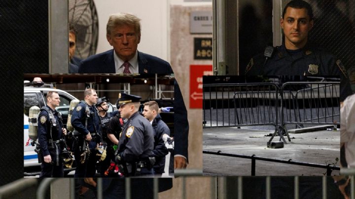 Donald Trump: Un hombre se prende fuego afuera de tribunal donde juzgan al expresidente de EU