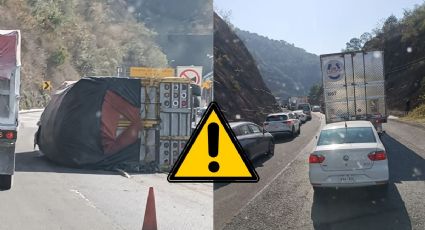 3 accidentes en Cumbres de Maltrata; cierran autopista Puebla - Orizaba con dirección a Veracruz
