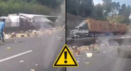 Accidente en Las Vigas, sobre la carretera Xalapa - Perote; esto se sabe