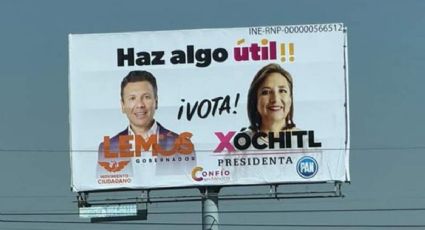 Pablo Lemus y Xóchitl Gálvez: ¿Qué sabemos de sus espectaculares en Jalisco?