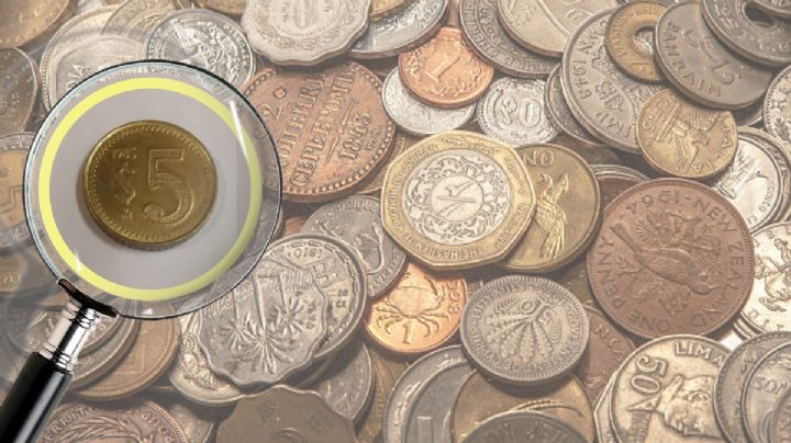 Así es la moneda de colección de 5 pesos; la venden en 600,000 pesos