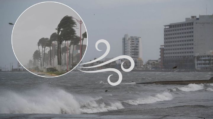 Norte de 95 km/h en Veracruz: A esta hora impactará el frente frío 43 el miércoles 3 de abril