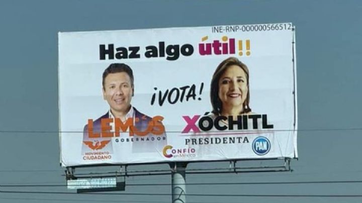 Pablo Lemus y Xóchitl Gálvez: ¿Qué sabemos de sus espectaculares en Jalisco?