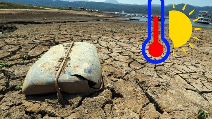 Las 6 presas que la ola de calor ha secado totalmente en México