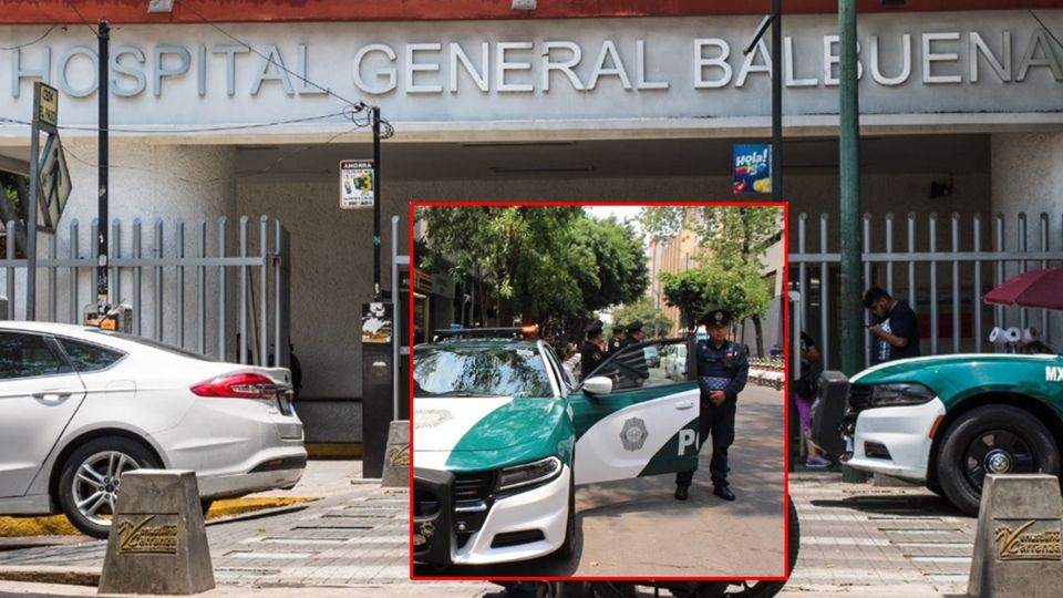 Balacera en Hospital General Balbuena, CDMX; hay un muerto y un herido