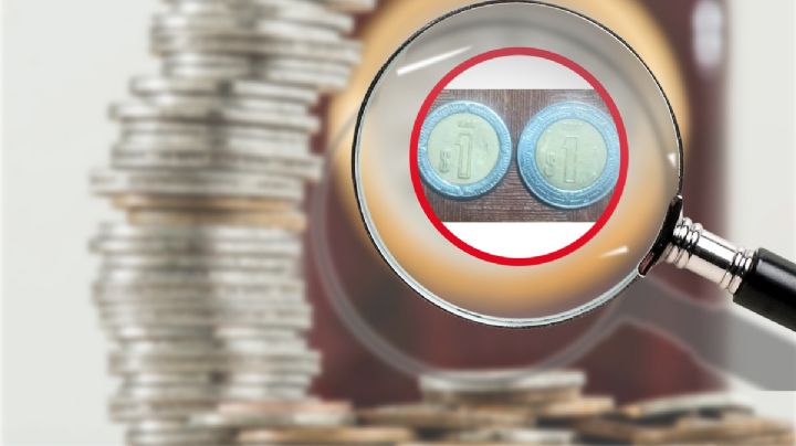 Así es la moneda de 1 que vale 650,000 pesos; este es el error que la hace única