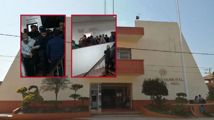 Pobladores retienen a funcionarios de la alcaldía de Huautla; esto exigen