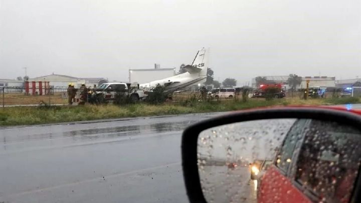 Avión se sale de la pista en Aeropuerto del Norte de Nuevo León / Video