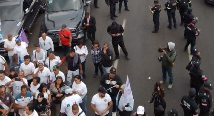 Caos en Periférico Norte, demandan atención a un caso de violencia contra una mujer