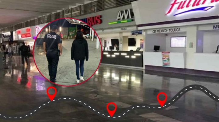 Localizan a menor de edad en central de autobuses Pachuca; viajó sola para ver a su novio