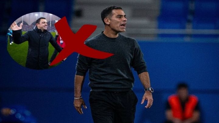 Xavi le arrebata a Rafa Márquez el sueño de ser técnico del Barcelona por este motivo