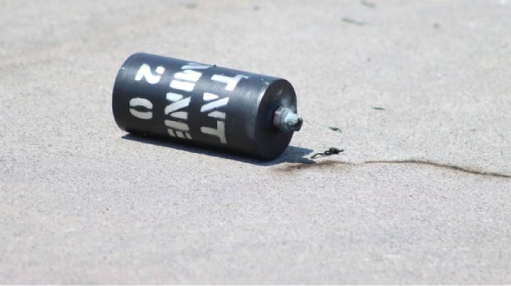 Arrojan granada a comandancia norte de Celaya, no detona